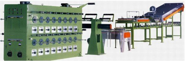 Machine d'émaillage horizontale